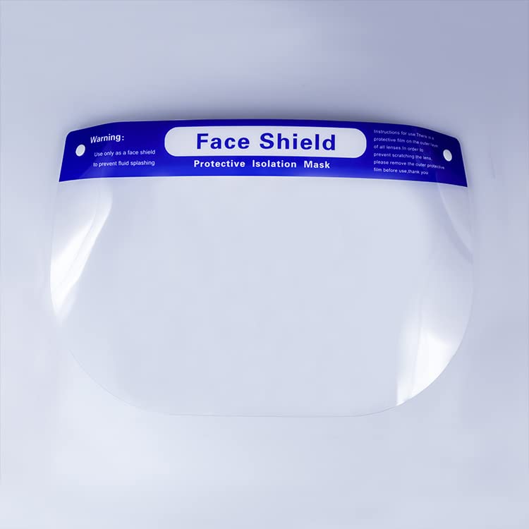 Една прозрачна маска за лице HOUTINKY 10 бр. - Множество маска за защита от замъгляване с удобна гъба и еластична лента - за ежедневна защита