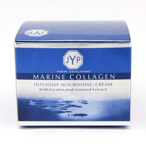 JYP нова зеландия Интензивен Подхранващ крем с морски колаген с кератин и екстракт от морски водорасли, 100 г