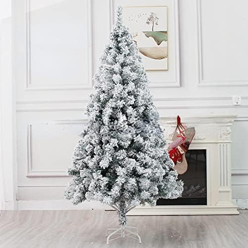 AxleZx Коледна Бяла Стекающаяся Коледно Дърво, PVC Имитация на Падащия сняг Коледно Дърво От Кедрово Дърво за Украса на прозорци