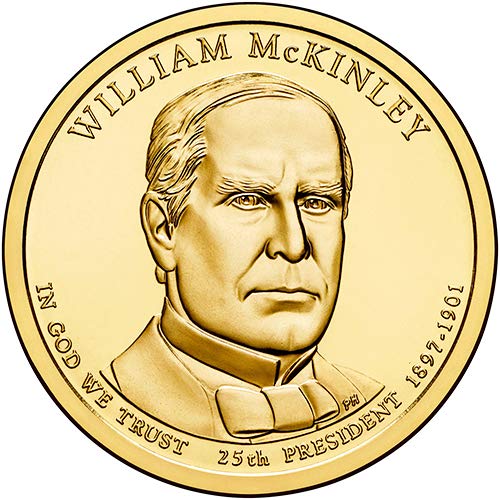 2013 P Позиция B BU Уилям Маккинли Избор на председателите на долара Необращенный Монетен двор на САЩ