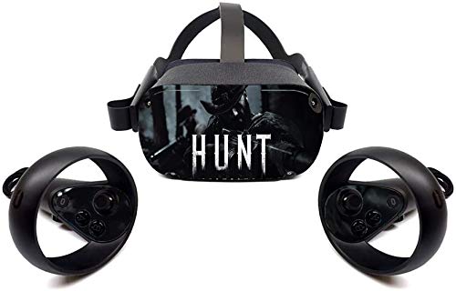 Стикер върху кожата слушалки Oculus Quest VR survival horror game Vinyl Стикер за слушалки и контролер от ok anh yeu