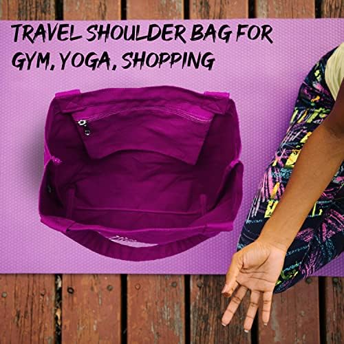 Памучен Холщовая чанта-тоут с принтом Дървото на живота - Чанта за през рамо в Етнически Стил за пазаруване, Пътуване, Плаж