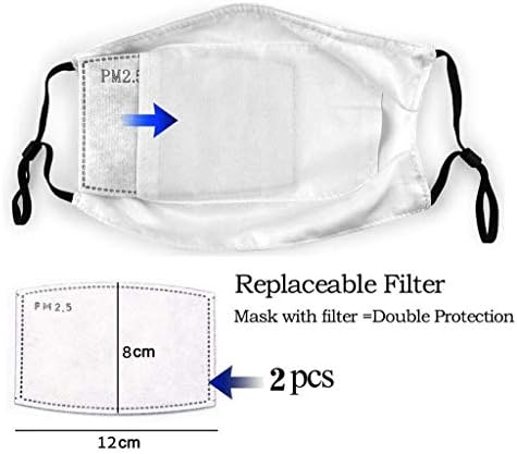 PENATE New 4 БР. за възрастни Еднократна употреба -Xue Хуа Piao Piao -Регулируема Защитна Маска За Лице, Шал, Чанта за устата + 8 филтри
