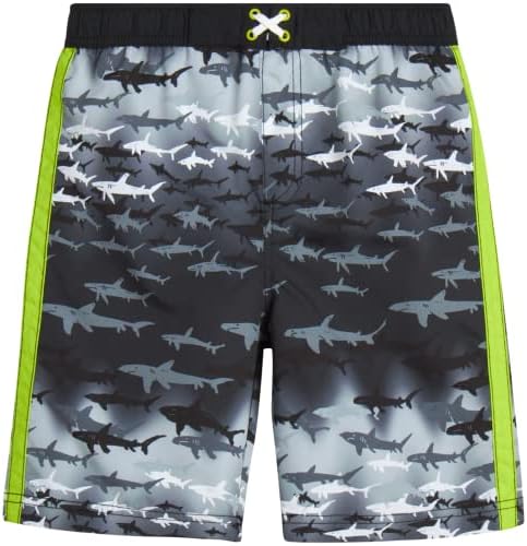 Комплект за предпазване от обриви на момчетата iXtreme - Бързосъхнеща тениска за плуване UPF 50+ от 2 теми и Бански костюм (12 м-18)