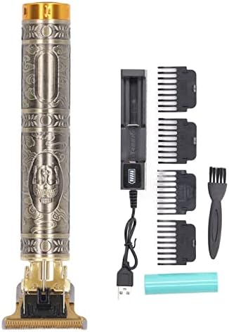 Машинка за подстригване за коса Rosvola T Blade, Здрав Професионален Тример за Подстригване на коса (Поставка за зареждане с изображение на