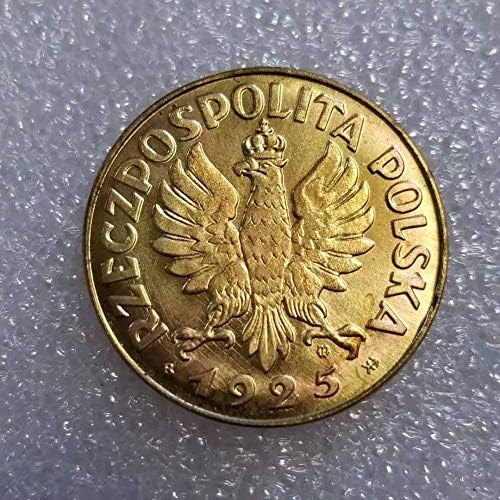 Професия Полска Монета 1925 г. Монета на Паметника Монета Събиране на монети 1368 Възпоменателна Монета