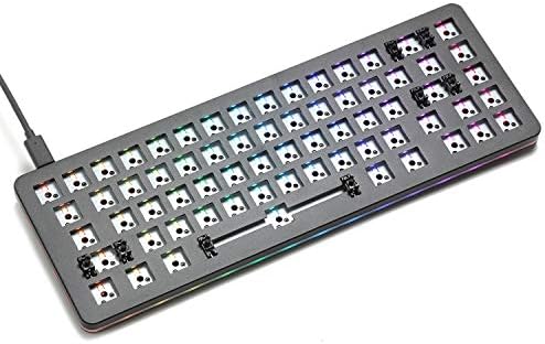 Механична клавиатура DROP ALT — 65% (67 клавиши) Детска клавиатура, Ключове гореща замяна, Програмируеми макроси, led осветление RGB, USB-C,