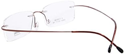 MEDOLONG Титановая Дограма Без Рамки Оптични Очила При Късогледство-FR021