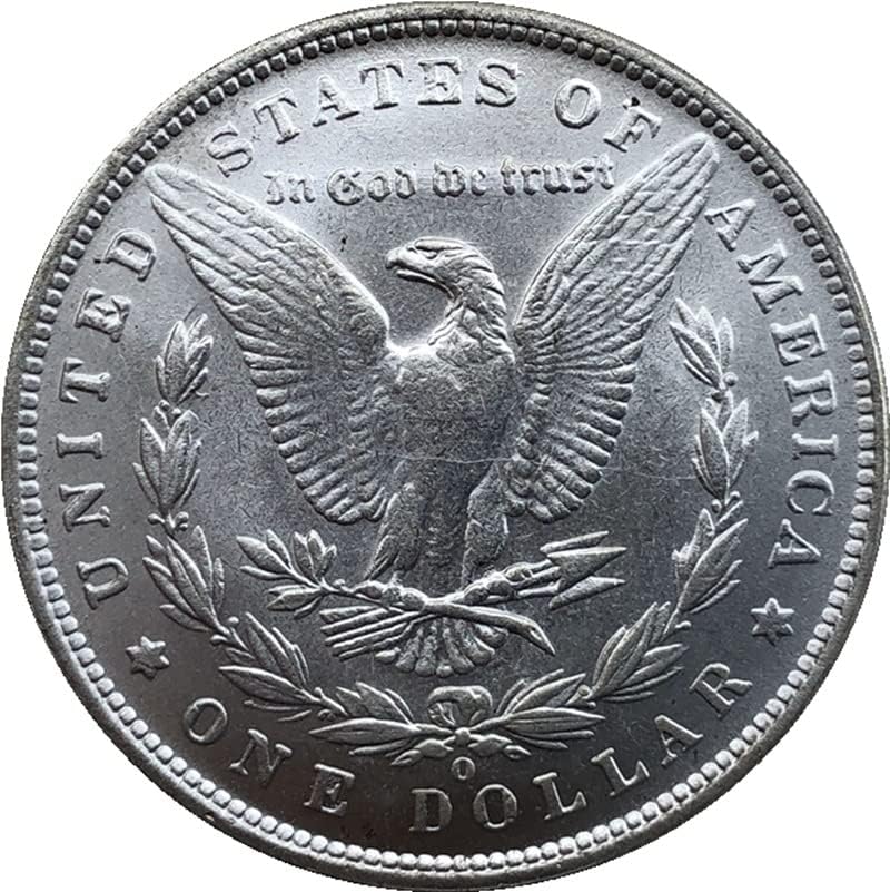 Американска Монета Морган Издание 1894O Сребърен Долар Месинг със сребърно покритие Антикварни Чуждестранни Възпоменателни монети,