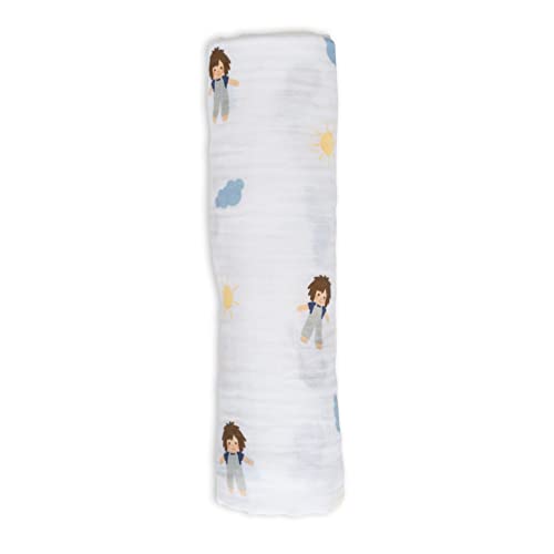 Детско Пеленальное одеяло Lulujo|Унисекс, Мягчайшее Муслиновое Пеленальное Одеало от Памук| Неутрален Одеяло за момичета и Момчета |