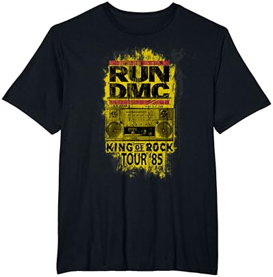 Официална тениска Run DMC King Of Rock Tour '85