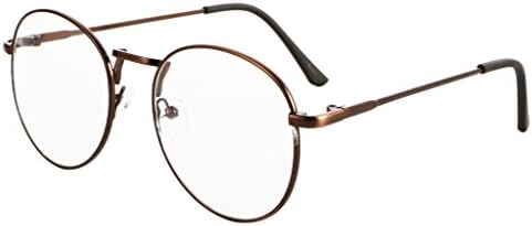 Bee Тао Сиви Реколта Очила за четене в кръгла рамка + 0,50 Здравина ** Мъжки и Дамски Очила за четене
