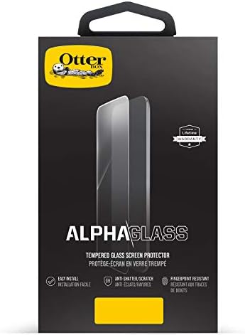 Защитно фолио за екрана серия OtterBox ALPHA GLASS на Google Pixel 3a XL - на Дребно опаковка - ПРОЗРАЧНА