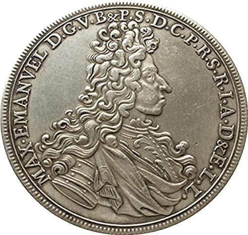 1694 Немски Монети, Покрити с Мед, Сребърни монети, монети, Каменни Занаяти Колекция от монети Възпоменателна Монета