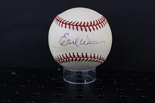 Бейзболен автограф с автограф Эрла Уивера Auto PSA/DNA AL88734 - Бейзболни топки с Автографи