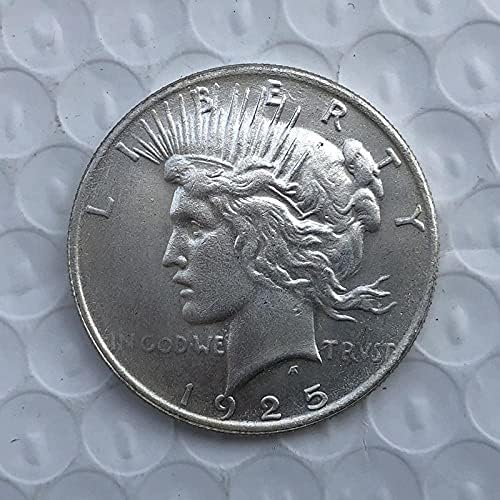 Реплика на Американския монети 1925-Те години, на Възпоменателна Монета, сребърно покритие Възпоменателна Монета Ръчно изработени,