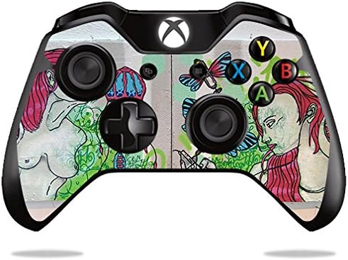 Кожата MightySkins е Съвместим с контролера на Microsoft Xbox One или One S - Модерна технология | софтуер и Защитни стени, трайно
