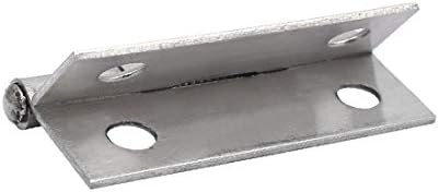 X-DREE Самозакрывающаяся Подпружиненная Вратата панти от неръждаема стомана с дължина 38 мм (неокисляемая от Acero до 38 мм