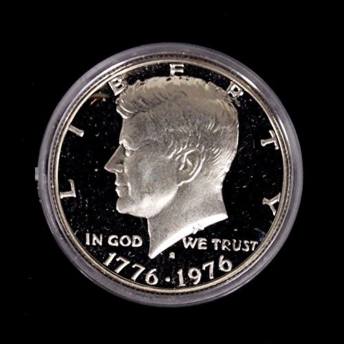 1976 S 40% Сребро Кенеди Полдоллара с Скъпоценния камък Доказателство Полдоллара Диамант Без циркулация (1/2) PF-68 Монетен