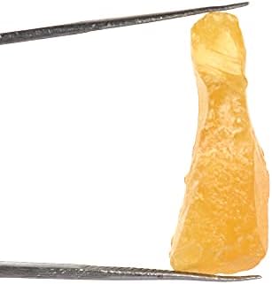 GEMHUB 16 карата Естествен Жълт Опаловый Камък за Оздравяване, Тайна Тел, Производство на Бижута Насипен Скъпоценен Камък