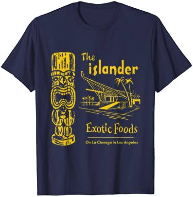 The Islander - Лос Анджелис, Калифорния - Реколта Забавна тениска Tiki Bar