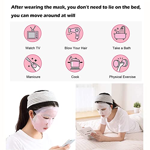 2 Опаковане на Силиконовата Увлажняющей маски за Забавяне на Изпарява Есенции маски, за многократна употреба Кука За Нарукавника