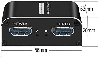 HDMI превключвател 2.1 A/B Двухнаправленный преминете HDMI 8K при 60 Hz и 4K/120 Hz