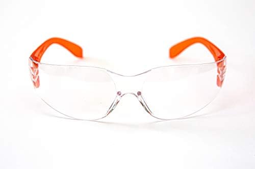 Защитни Очила, Защитни Очила с 99% защита от UV-лъчи A, B и C, удароустойчив и прозрачни Лещи Унисекс 6 или 12 x