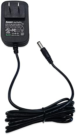 Захранващ Адаптер MyVolts 5V е Съвместим с/Уплътнител за Лазерна гребени Hairmax HM1 V6 0.2 - US Plug