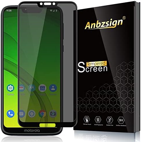 Anbel Design Anbzsign [2] Защитно фолио за екрана на Motorola Moto G7 Power / G7 Supra/ G7 Optimo Maxx, защищающая от проследяване,