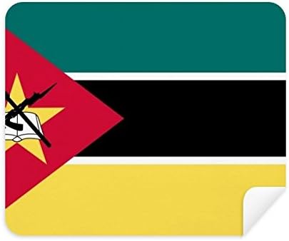 Мозамбикский Национален Флаг Африканска Държава Плат За Почистване на Екрана за Пречистване на 2 елемента Замшевой Тъкан