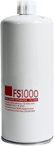 Дизелов филтър 3329289 FS1000, Съвместим с генераторными инсталации Cummins