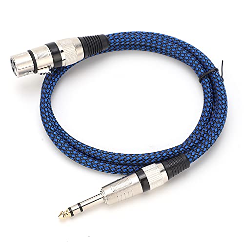 Аудио кабел Vifemify XLR Балансный кабел Бескислородный Меден смесител с найлон оплеткой, кондензаторен микрофон, plug резистор.(5