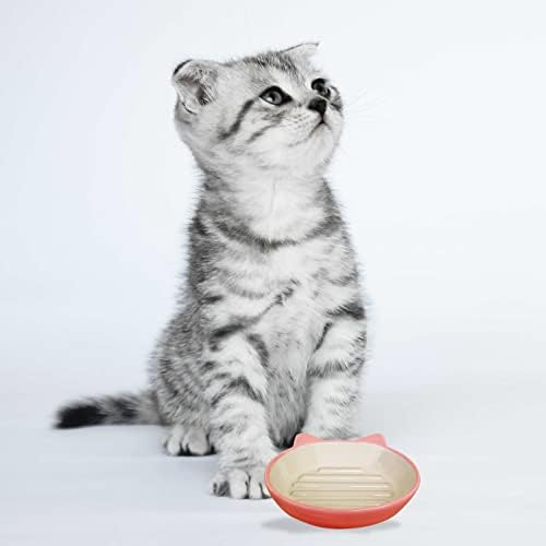Ястие за котки Лесно Вечеря от Пет rageous Designs, Оранжево