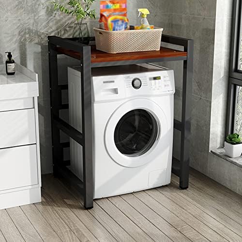 Рамки за съхранение на перални машини BKGDO, Подова Поставка над Тоалетна, Багажник за баня, Дебела Квадратна Тръба От Въглеродна Стомана,