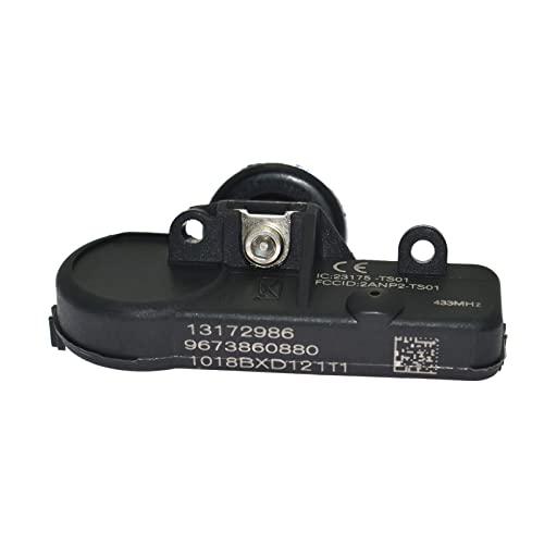 BAIXINDE 4ШТ 9673860880 Датчици за контрол на налягането в гумите, Съвместими с Citroen B9 C4 Peugeot 433 Mhz