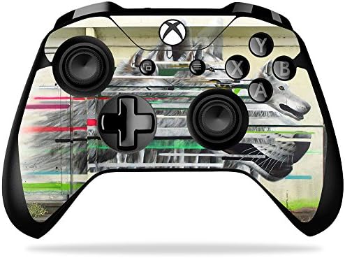 Корица MightySkins, съвместима с контролер на Microsoft Xbox One X - Семейството на Wolf | Защитно, здрава и уникална Vinyl стикер | Лесно