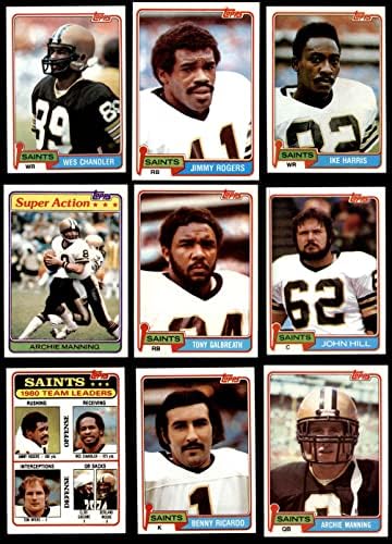 1981 Команден сет Topps New Orleans Saints от New Orleans Saints (сет) NM/MT Saints