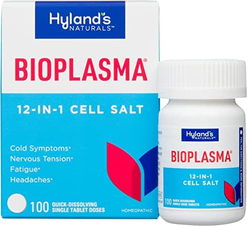 Хапчета клетъчните соли Hyland's Naturals Bioplasma, Натурална гомеопатическая комбинация клетъчни соли, които са жизнено важни за функционирането