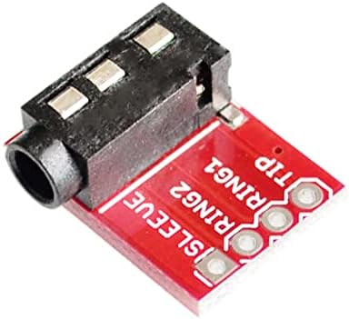 TRRS 3,5 мм аудио жак Breakout Board За Слушалки, Видео MP3 Конектор Модул за Arduino 10 бр.