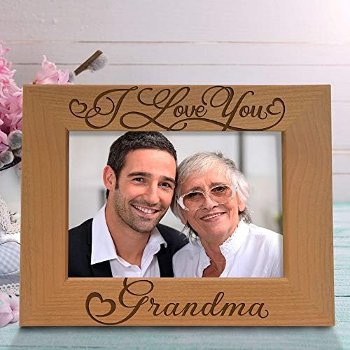 КЕЙТ PAUSCH, обичам Те, бабо, на Ден, баби и дядовци, най-Добрата баба на света, Баба и аз, Рамка за снимки от дърво с надпис