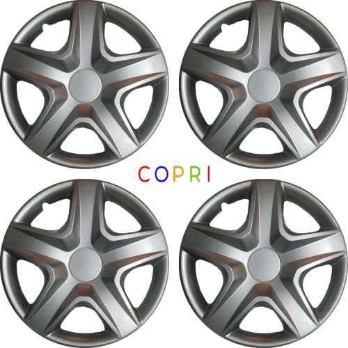 Комплект Copri от 4 Джанти Накладки 16-Инчов Сребрист цвят, Защелкивающихся на ступицу, подходящи за BMW