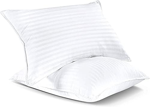 Спално Бельо Utopia Възглавници за легло Queen-Size 2PK и възглавница за легла с парче 2PK (Бял)
