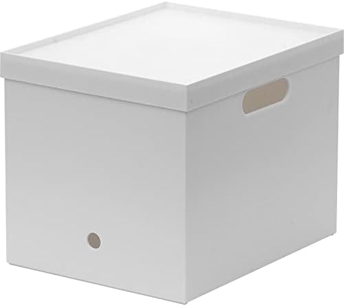 WRVCSS Пластмасова Кутия За Съхранение на Дебел Ролка с дръжка за капак довършителни операции Скоростна Офис Кутия за файлове във Формат