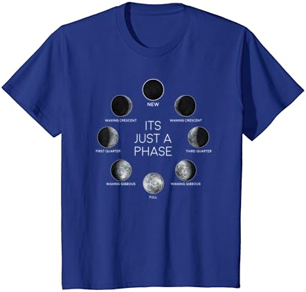 Подарък Тениска Just A Moon Phase с Лунен Пространство
