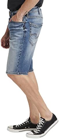 Silver Jeans Co. Мъжки къси панталони свободно cut Зак, Къси
