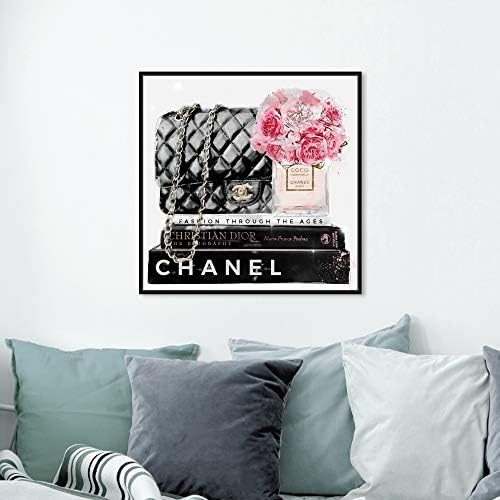 Компания Oliver Gal Artist Co. Модерен и Очарователен Стенни Отпечатъци върху платно Elegant Essentials Paris, Чанти за домашен