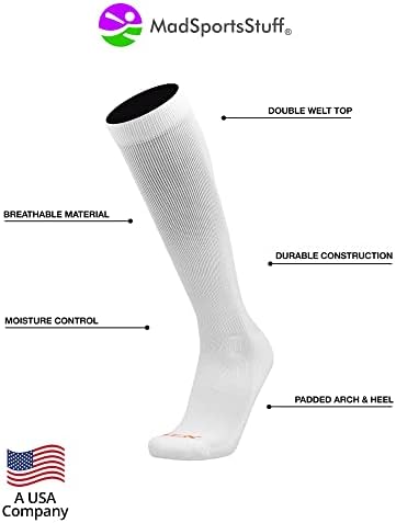 Бейзболни чорапи MadSportsStuff Pro Line С Хигиенни Подплата Под Стремето