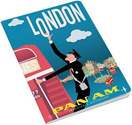 Мини бележник с паспорт Pan Am в Лондон