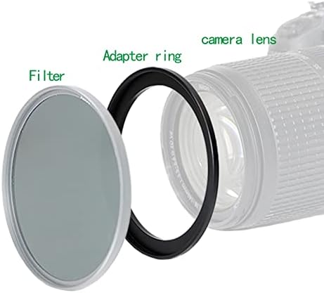 адаптер с понижаващ пръстен с диаметър 52 мм до 42 мм, за всички марки UV ND CPL, Преходен Филтър с Метални Кольцевыми Понижающими